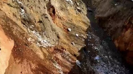 Закрытая шахта частично провалилась в ВКО
