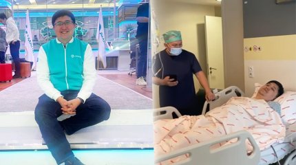 4 айлық сәбиге өз бауырын бөліп берді