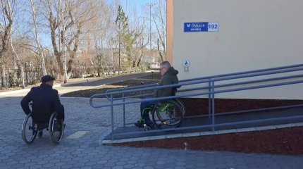 Аманатовцы проверили доступность общественных мест для граждан с инвалидностью