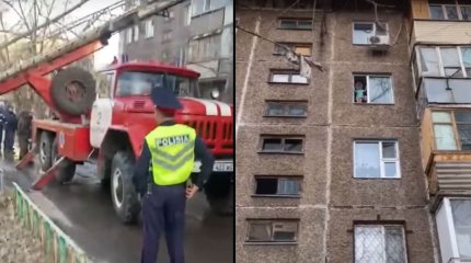 Теміртауда құтқарушылар екі баланы өлімнен құтқарды