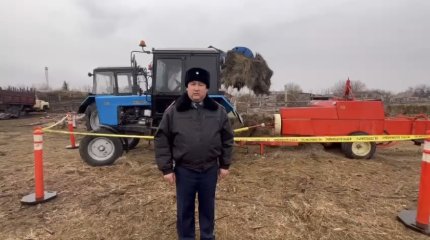 Подростка насмерть замотало приводом вала трактора в Абайской области