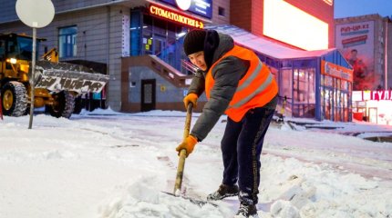Последствия апрельского снегопада устраняют в Астане