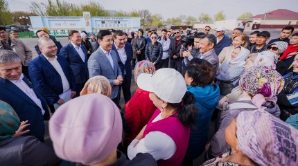 А. Көлгінов Қызылорда облысының тұрғындарымен кездесті