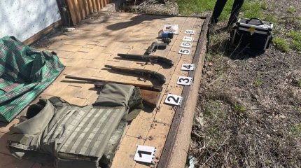 Жамбыл облысында қаңтар оқиғасы кезінде қолды болған қару-жарақтар табылды