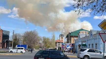 Оралда өрт болды