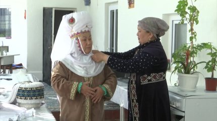 Түркістан облысында кимешек киетін әжелер көбейді
