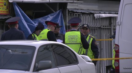 Алматыда әйелдің басын кесіп, базарға тастап кеткен ер адам ұсталды