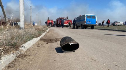 Қостанайда тұрғын үйлер өртеніп жатыр