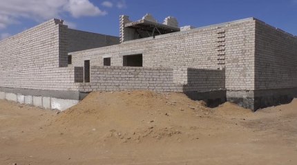 Павлодар қаласына қарасты Мойылды ауылында мәдениет үйінің құрылысы тоқтап қалды