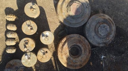 Шесть противопехотных мин и пять гранат нашел охотник за металлом в Акмолинской области