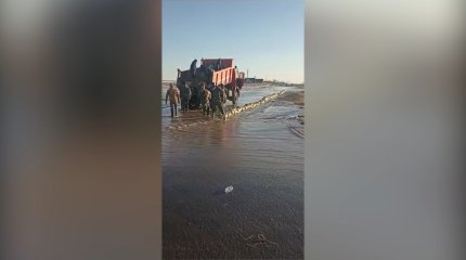 Солтүстік Қазақстанда бірнеше жолды су басты