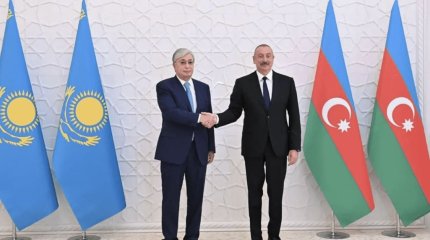 Глава Азербайджана едет в Казахстан