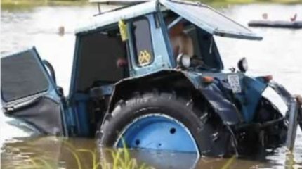Акмолинец погиб во время паводка
