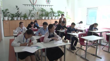 Қазақ тілінен республикалық "Жарқын болашақ" олимпиадасы өтті