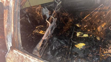 В Атырау взорвался автомобиль известного журналиста