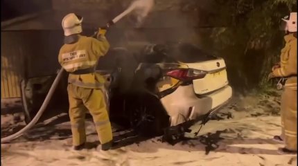 Поджог машины журналиста: подозреваемым грозит до 10 лет тюрьмы