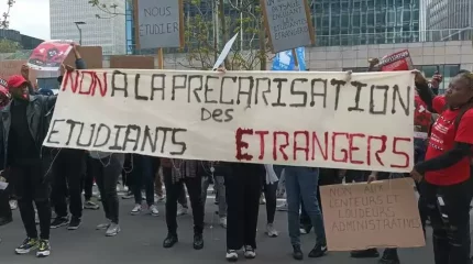 Бельгияда шетелдік студенттер наразылыққа шықты