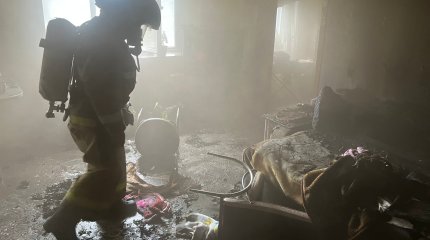 Невыключенные электроприборы привели к пожару в Риддере