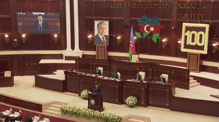 Ерлан Қошанов Гейдар Әлиевтің 100 жылдығына арналған жиынға қатысты