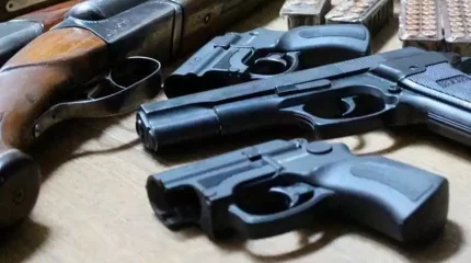 Абай облысының тұрғындары заңсыз сақталған 65 қаруды полицияға тапсырды