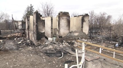 Павлодарда өрттен 100-ден астам саяжай учаскесі жанып кетті