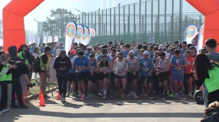 В столице прошел благотворительный забег в поддержку детей с аутизмом