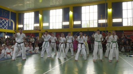 Алматыда 200 жас каратэші күш сынасты