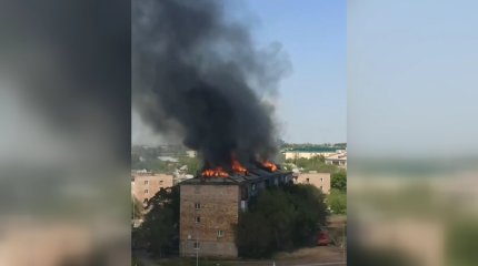 40 млн тенге понадобится на ремонт крыши после пожара в карагандинской многоэтажке