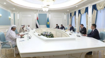 Токаев принял шейха Сурура бен Мухаммеда Аль Нахаяна