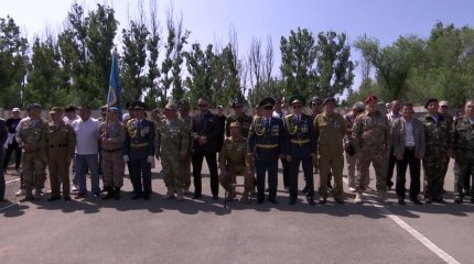 Казахстанские миротворцы отмечают профессиональный праздник