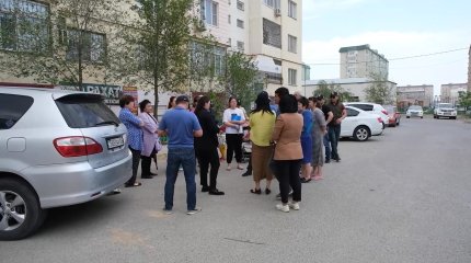 Атырауда көпқабатты үйдің жертөлесі жеке адамдарға сатылып кеткен