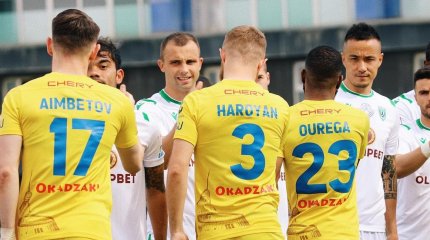 «Астана» на выезде сыграла вничью с «Атырау»