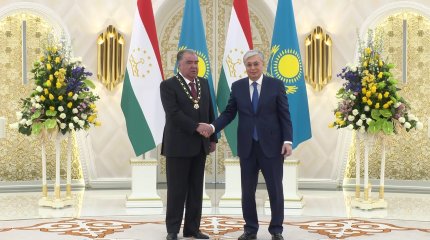 Қазақстан мен Тәжікстан өзара сауда көлемін 2 млрд долларға арттыруға мүдделі