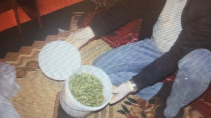 Килограмм сухой марихуаны и ружье обнаружили у сельчанина Кызылординской области