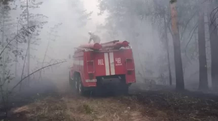 Абай облысында өртті сөндіруге әскерилер жіберіліп жатыр