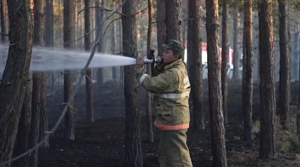 Семей түбіндегі өрт әлі өшкен жоқ