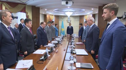 Сенаторлар қаза тапқан орманшыларды бір минут үнсіздікпен еске алды