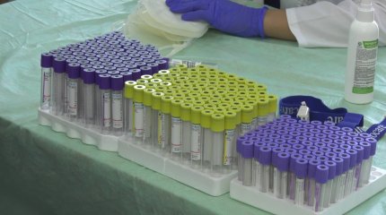 Свыше восьмидесяти литров крови сдали сегодня жители Алматы