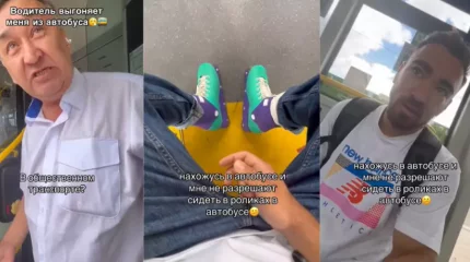 Желіде жолаушы мен жүргізуші арасындағы жанжал қызу талқыға түсті