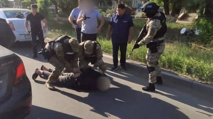 Задержание бурабайских вымогателей попало на видео в Щучинске