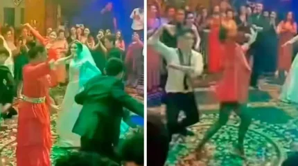 Қытайда қазақ жастары «Қара жорғаны» ерекше билеп, той көркін қыздырды