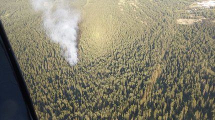 Пожары вспыхнули в нескольких местах в ВКО
