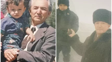 "Рахмет, папа… Маған берген қанаттарың үшін". Димаш Құдайберген атасына арнап әсерлі жазба қалдырды