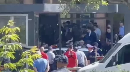 Оқиға орнына әкім Жеңіс Қасымбек келді