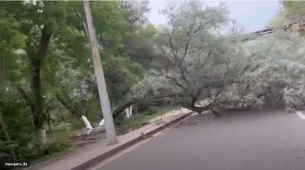 Крышу сорвало у Карагандинской академии МВД