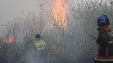 Огнеборцы Акмолинской и Карагандинской областей едут тушить пожар в Астану
