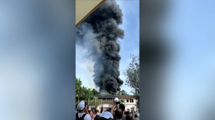 В крупнейшем парке развлечений Европы произошел сильный пожар