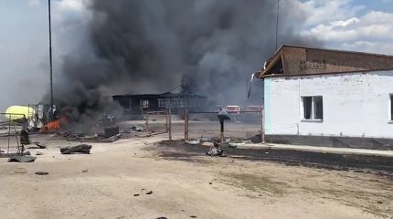 Взрыв произошел на заправочной станции в ВКО: четыре человека пострадали