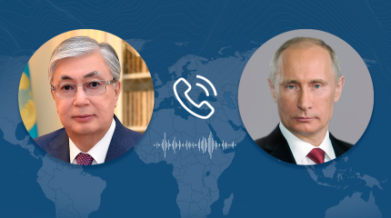 Қасым-Жомарт Тоқаев Ресей Президенті Владимир Путинмен телефон арқылы сөйлесті