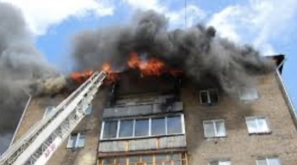 Многоэтажка горела в Актобе